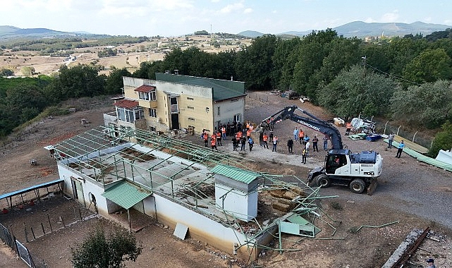 Ömerli Havzası'ndaki Kaçak Yapılar Kaldırıldı