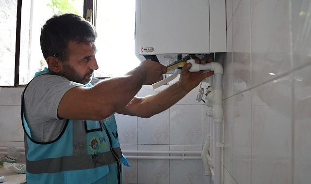 Dilovası'nda 300 haneye doğalgaz desteği