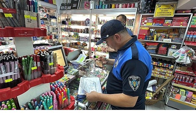 Bakırköy'de Okul ve Kırtasiyelere Sıkı Denetim