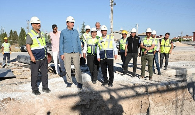 Başkan Altay: “Kurak Dönemlerde Şehir Merkezine Su Aktaracak 62 KM'lik Hatta Bağlantı Çalışmalarına Başladık