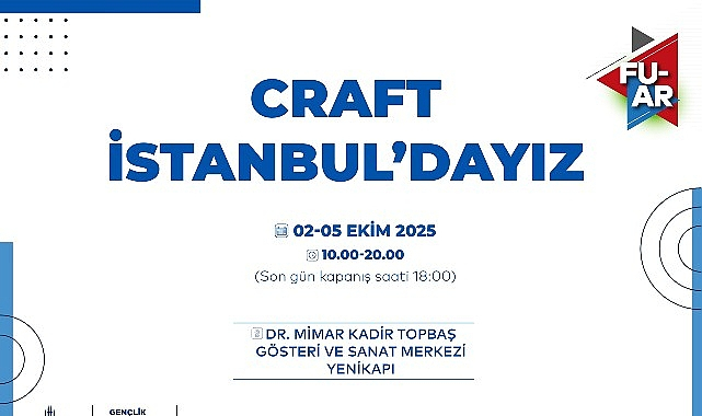 Enstitü İstanbul İSMEK 6. Craftistanbul Fuarı'nda