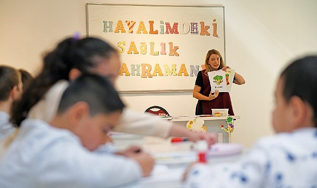 Osmangazi'de çocuklar oyunlar oynayarak sağlıklı beslenmeyi öğreniyor