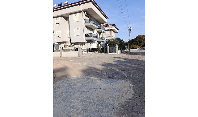 Kemer'de altyapı çalışmaları