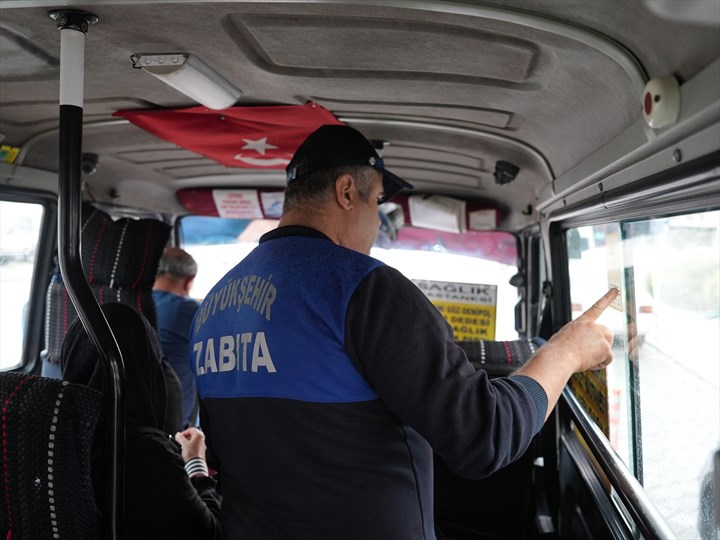 Büyükşehir’den Dolmuş Trafiğine Denetim