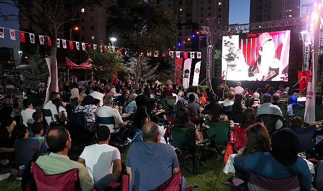 Keçiören'de yaz akşamları Yeşilçam'la şenleniyor